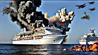 Today, a cruise ship carrying 80 top US generals was sunk by Iran and the Houthis in the Red Sea.