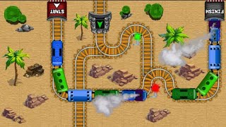 Train Track Maze - Classic Make Puzzle Game - (Level 59 - 65) Gameplay #8 screenshot 1
