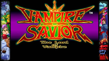 Vampire Savior: The Lord of Vampire Longplay (Playstation 4)