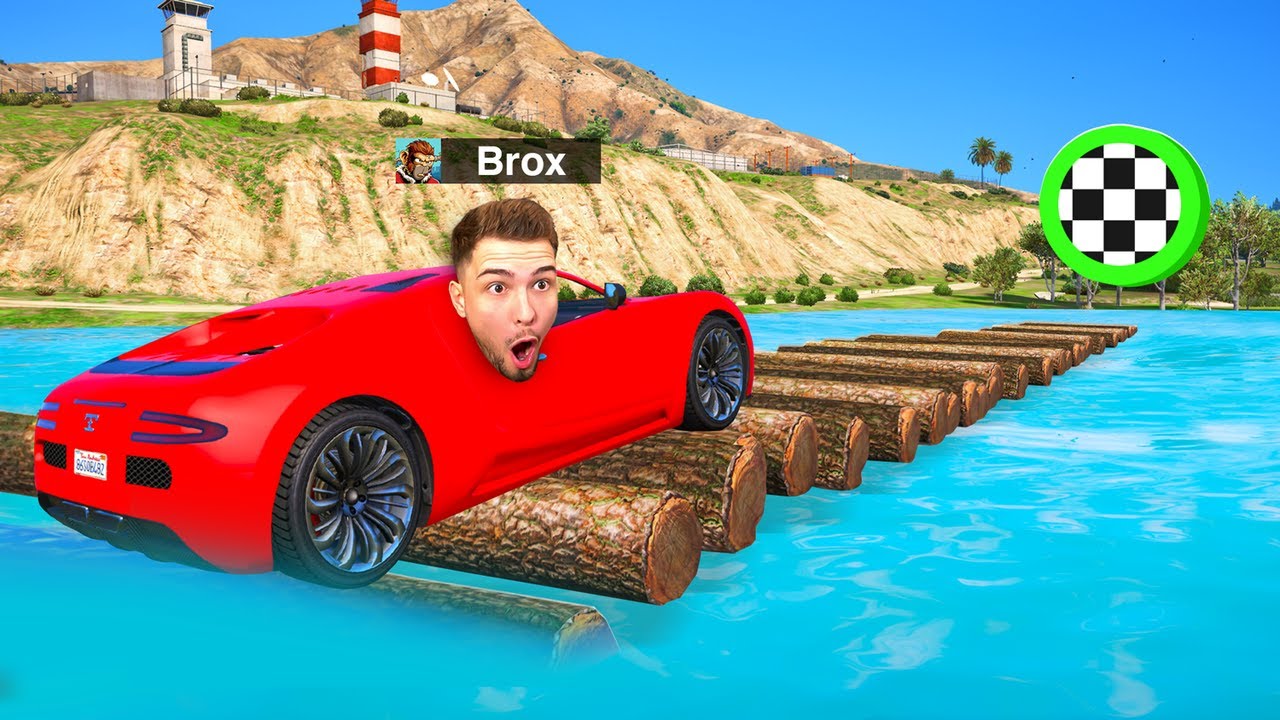 100 AUTOS vs. WASSER PARKOUR in GTA 5!