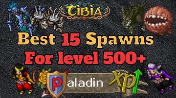Where to hunt a Level 500 Paladin [Tibia Solo RP]