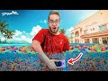زبنت 3 000 داخل مسبح فيه مليون حبة اوربيز صارت هوشه