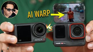 Insta360 Ace Pro the Ultimate Action camera vs DJI Action 4