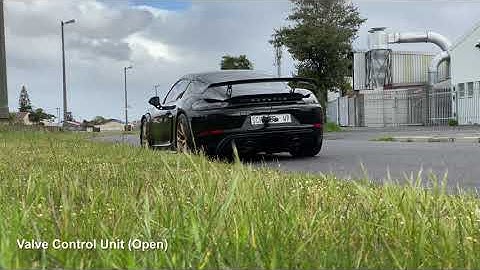 Porsche GT4 718 Soul OAP Schmid Racing Switch with valve control unit