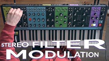 Patch Tip: Stereo Filter Modulation with Moog Matriarch