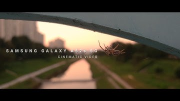 Samsung Galaxy A52s 5G Cinematic Video Test