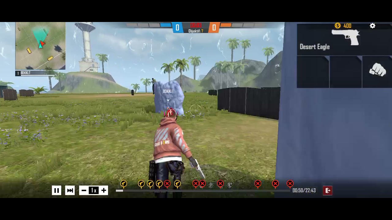 LAWAN SAMA BOCIL FREE FIRE MALAYSIA YouTube