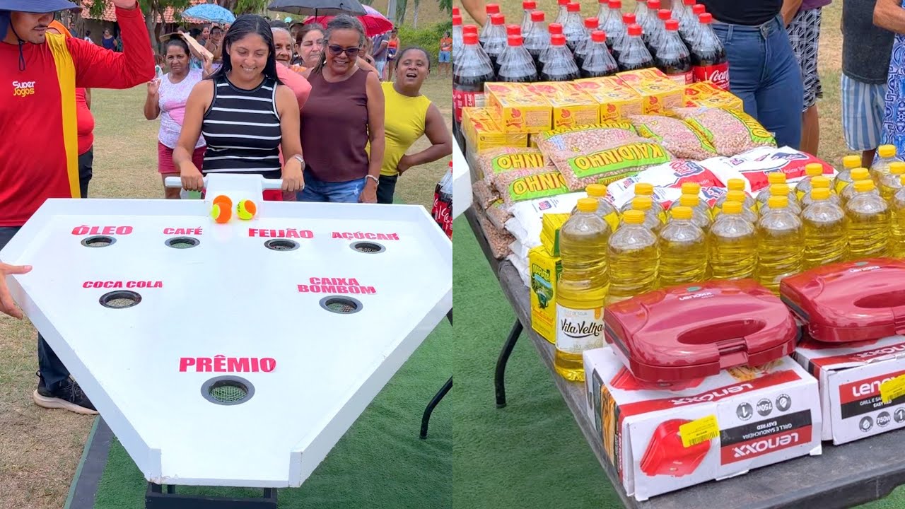 DESAFIO DE TABULEIRO: Equilibre a bola para ganhar Brindes!