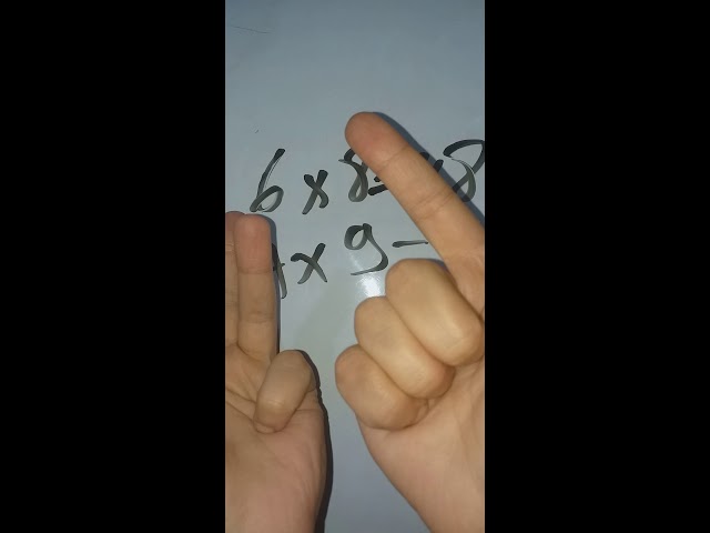 أسهل طريقة لجدول الضرب بدون حفظ ولا تعب