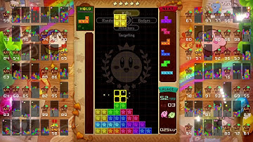 all clear in invictus mode inside of tetris 99