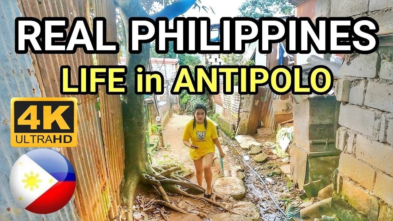 UNBELIEVABLE ALLEY in ANTIPOLO | WALK at HIDDEN LIFE NARROW ALLEY in Antipolo Philippines [4K] 🇵🇭