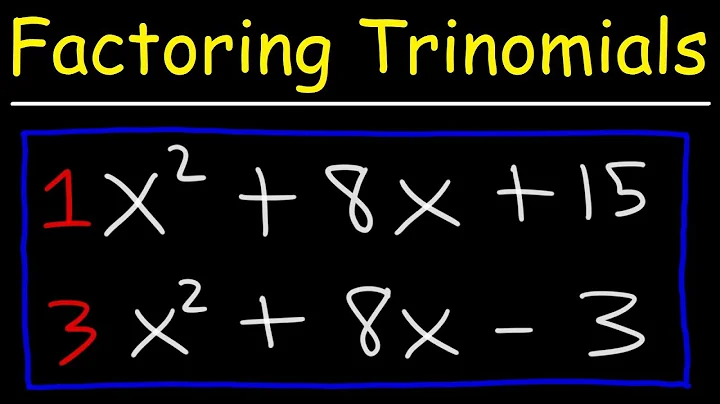 Factoring Trinomials The Easy Fast Way