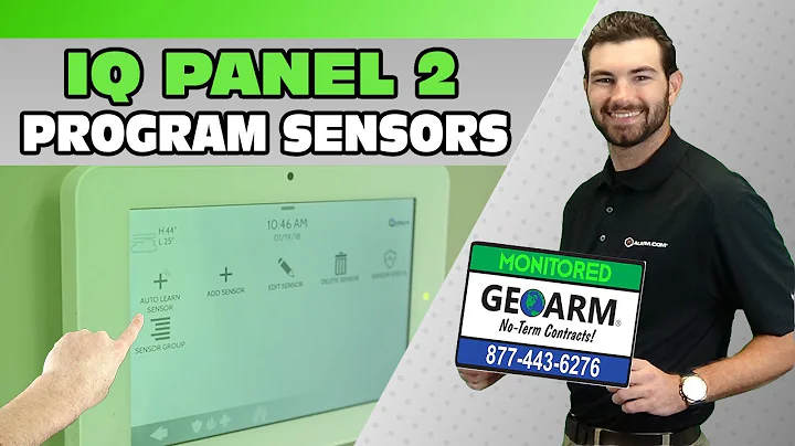 Qolsys IQ Panel 2: How To Program Security Sensors