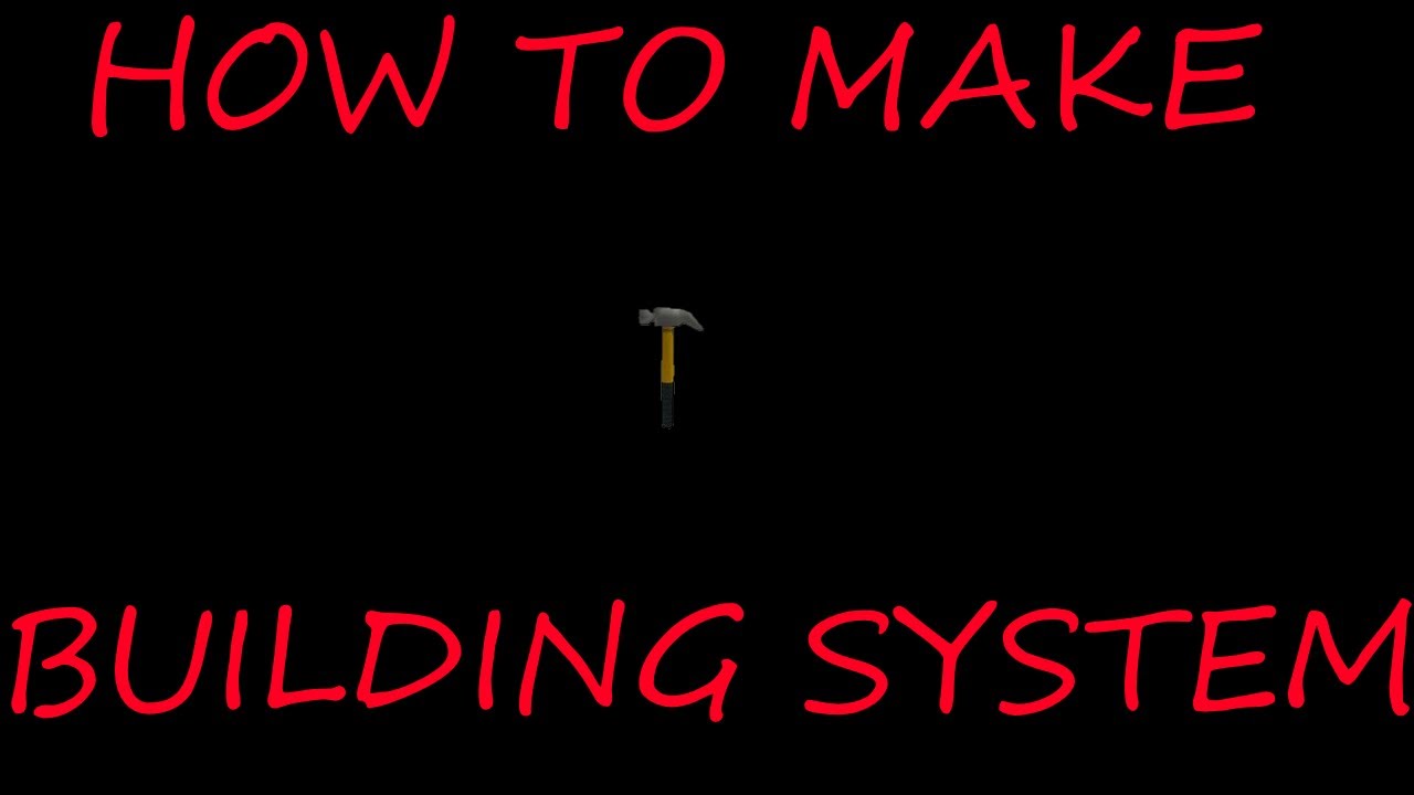 Roblox Fortnite Building System Script