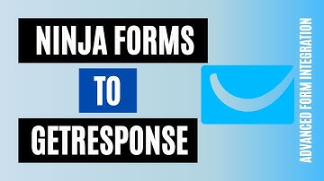 How to Integrate Ninja Forms to GetResponse Easily | Best WordPress Plugin