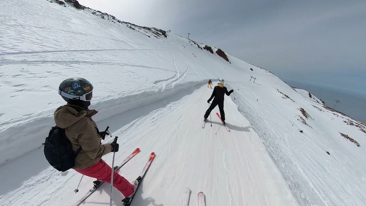 KAYSERİ ERCİYES OTTOMAN Pisti ADVENTURE TEAM Ekibi yeni kayakçı eğitimi İNSTA 360 one x2 çekimleri