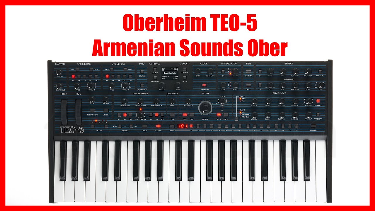 Oberheim TEO-5 Armenian Ober, Solo Sounds