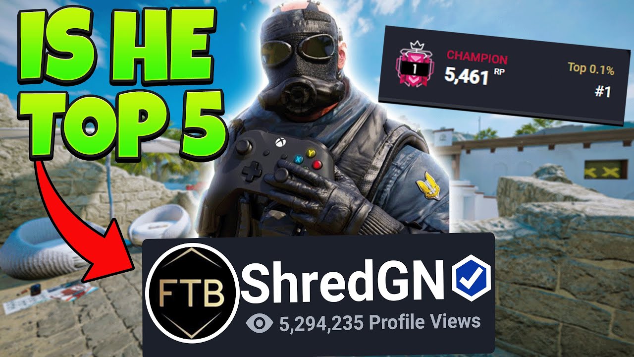 Is ShredGN The Smartest Console Champion (REACTION) - Rainbow Six Siege ...