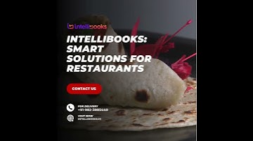 IntelliBooks Smart Solutions for Restaurants