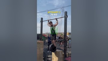 I Competed in the Weighted Pull-Up!