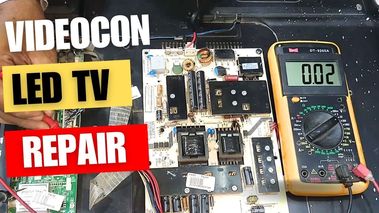 How to Repair Dead Videocon LED TV || Videocon के खराब LED TV को कैसे ठीक करें