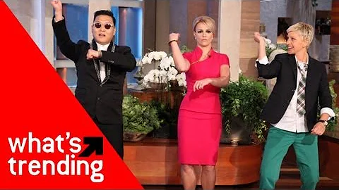 Psy Teaches Britney the Gangnam Dance and Top 5 YouTube Videos for 9/11/2012 강남스타일