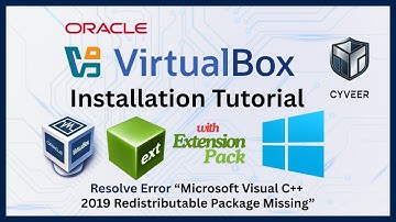 VirtualBox Installation on Windows with Microsoft Visual C++ 2019 & Extension Pack Complete Tutorial