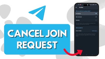 How To Cancel Join Request in Telegram 2024 (Easy Steps)