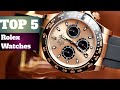 Top 3 Best Rolex watches In 2026