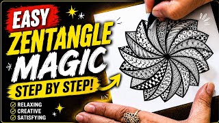 Famous Easy Zentangle Magic Art  Net Worth