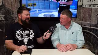 The SharkFarmer Visits the Shoup Booth at the National Farm Machinery Show
