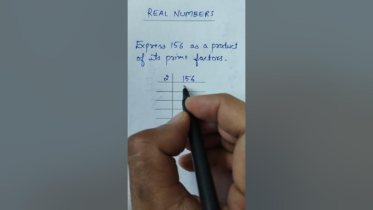 Prime Factorisation of 156 - YouTube