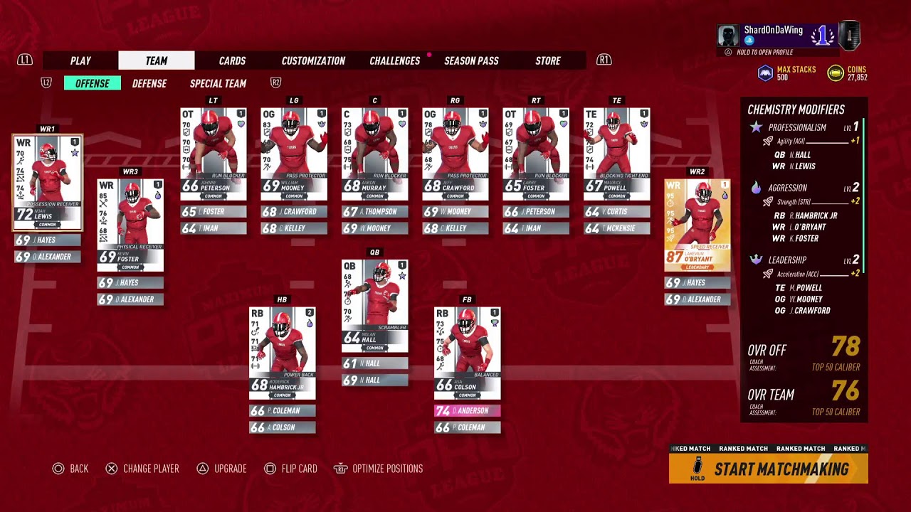 Maximum Football We back Grinding