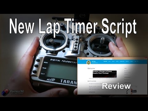 RC News: New Taranis OpenTX LUA Lap Timer Script from RCDIY