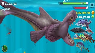 Hungry Shark Evolution - Bigger Monster Giant Enemy Alan New Skin Mod - All 27 Sharks Unlocked