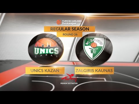 Highlights: Unics Kazan-Zalgiris Kaunas