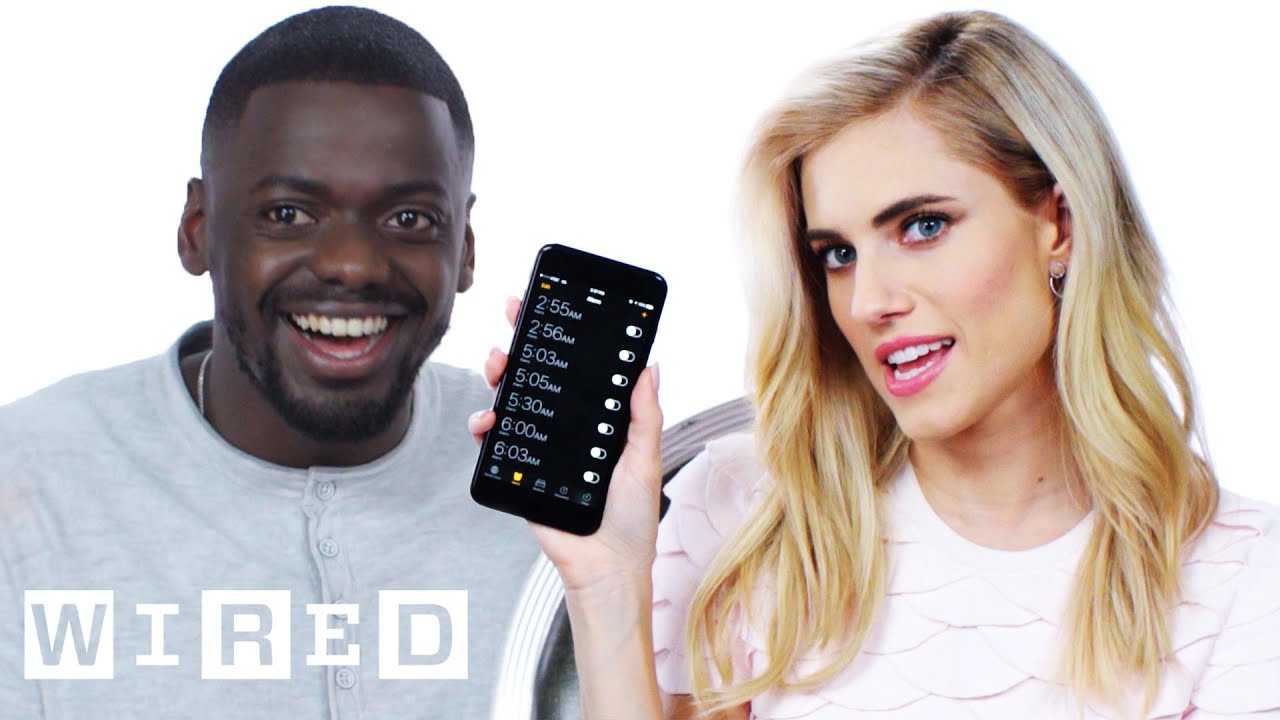 Daniel Kaluuya & Allison Williams Show Us the Last Thing on Their Phones | WIRED