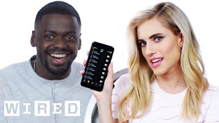 Daniel Kaluuya & Allison Williams Show Us the Last Thing on Their Phones | WIRED