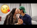 CANDY CANE KISSING CHALLENGE