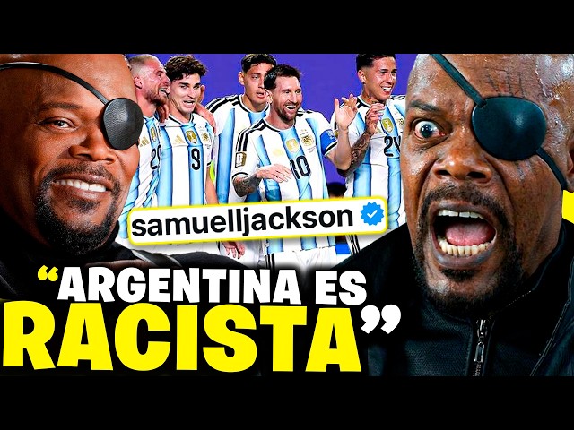 Samuel Jackson ENLOQUECE tras ver que los jugadores de Argentina son MUY BLANCOS 🤣