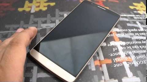 LG G3 - Knock Code Hands On