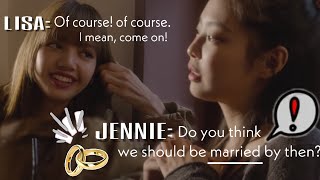 [LUTS] WHIPPED JENNIE & LISA! ❤️ |JENLISA MOMENTS  #JENLISA