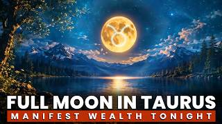 Full Moon in Taurus: Manifestation Meditation, Infinite Wealth Overnight