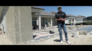 Zero Edge Pool Install