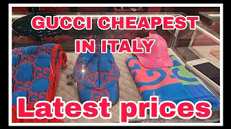 BIGGEST GUCCI OUTLET I'VE EVER SEEN | ADIDAS IN COLLABORATION WITH GUCCI | GUCCI HUGE LUXURY OUTLET