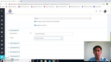 Ian Abordo-Tutorial 1: Constructing Your LEARNING DESIGN in Moodle Recording #12