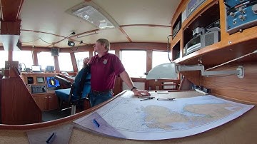 The Wheelhouse - On Board the R/V Tiglax
