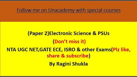 ||Special courses on Unacademy by Ragini shukla|| How can  you follow me on Unacademy?