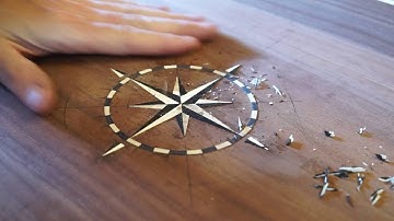 Compass Rose Inlay