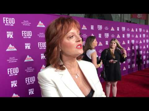Susan Sarandon ('Feud') dishes role as Bette Davis, working with Jessica Lange as Joan Crawford